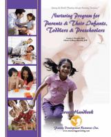 Parents & Their Infants, Toddlers & Preschoolers - Parent Handbook (NP2PHB)