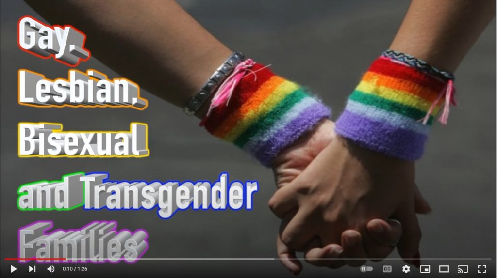 Gay, Lesbian, Bisexual, and Transgender Families Commercial screenshot