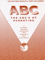 ABC's Activities Manual for Children (ABCAMC)