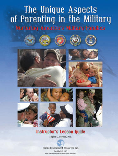 Community Based Education for Military Families - Instructor's Lesson Guide (MIL-ILG7)
