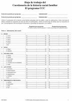 Spanish Family Social History Questionnaire - pkg/40 (SPFSHQ)