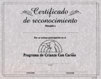 Spanish Certificates Parent - pkg/20 (SPCERP)